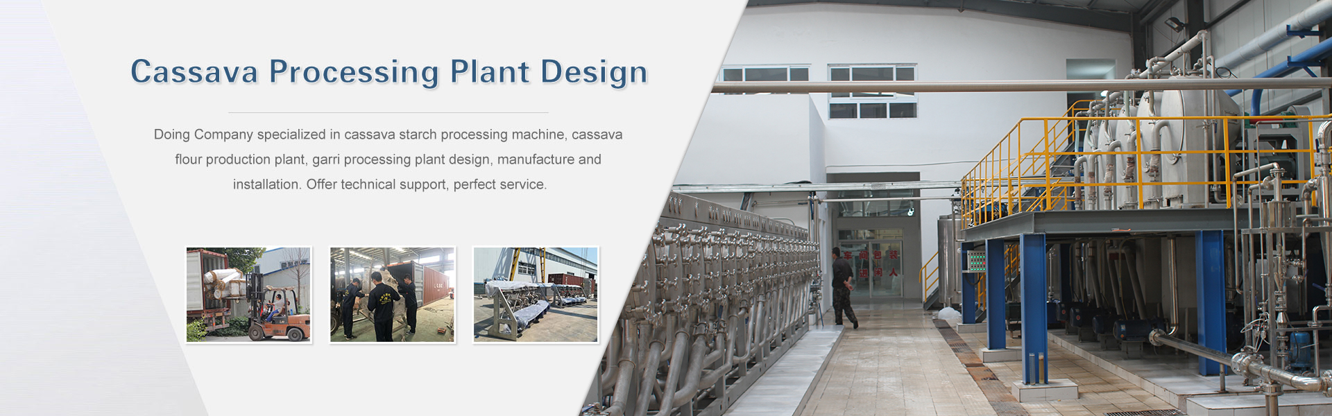 Cassava processing machine manufacturer