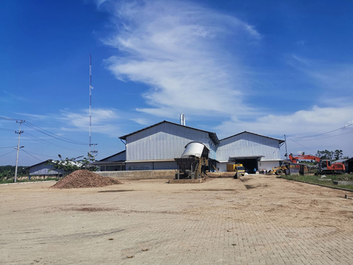 Vidéo de fonctionnement de l'usine de transformation de l'amidon de manioc en Indonésie