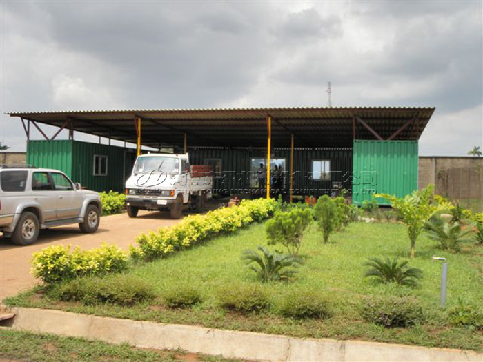 1TPH Garri processing plant was installed in Nigeria