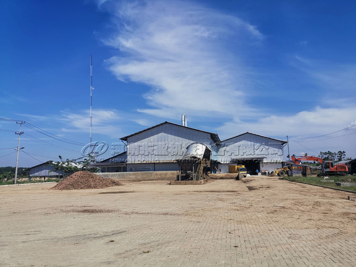 12 TPH manioc Starch processing plant Project installed in Indonesia