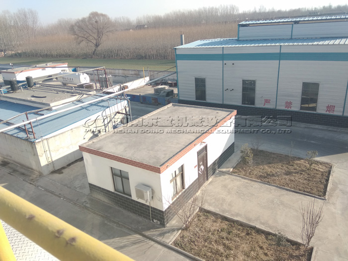 30TPH potato starch processing plant project in Henan, China