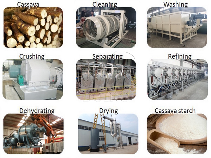 Thailand Tapioca Starch Production