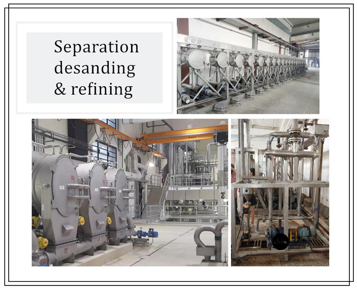 Cambodian manioc Starch Processing