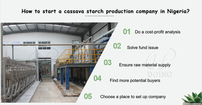 Nigerian manioc Starch Production Company