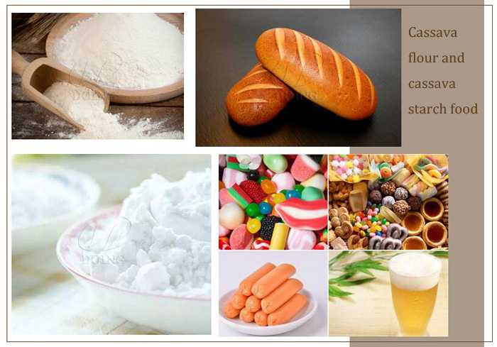 What is the final product of manioc