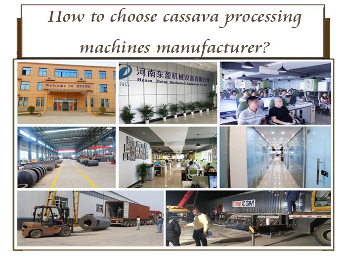 How to choose Cassava processing machine Manufacturer