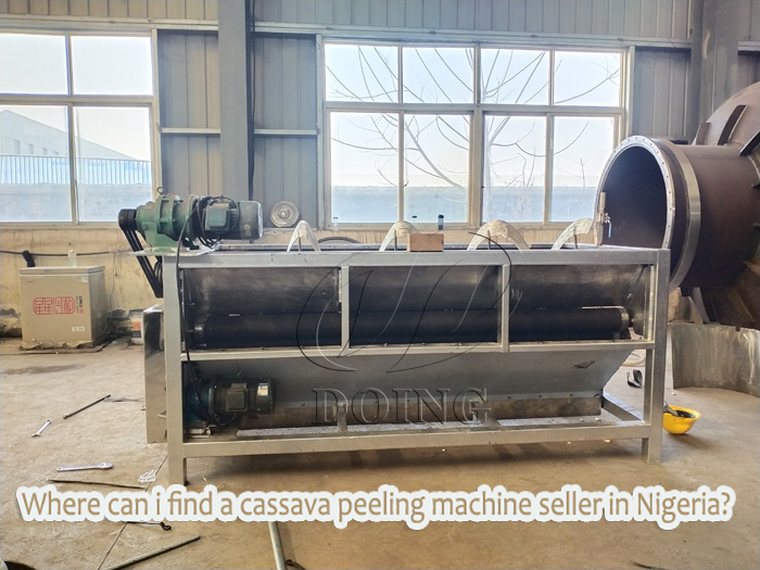 Où puis-je trouver des vendeurs de machines à éplucher le manioc au Nigéria?