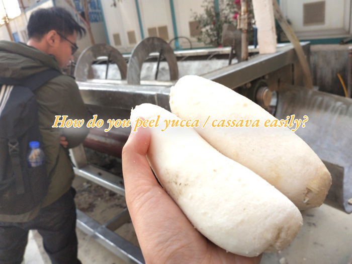 Comment éplucher facilement le Yucca/manioc?