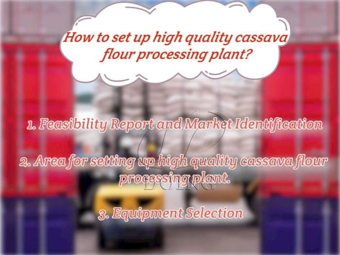 High Quality Cassava Farm processing plant
