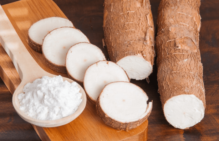 Dans quel cas la farine de manioc est-elle utilisée?