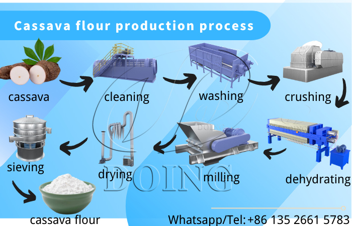 manioc Powder Processor
